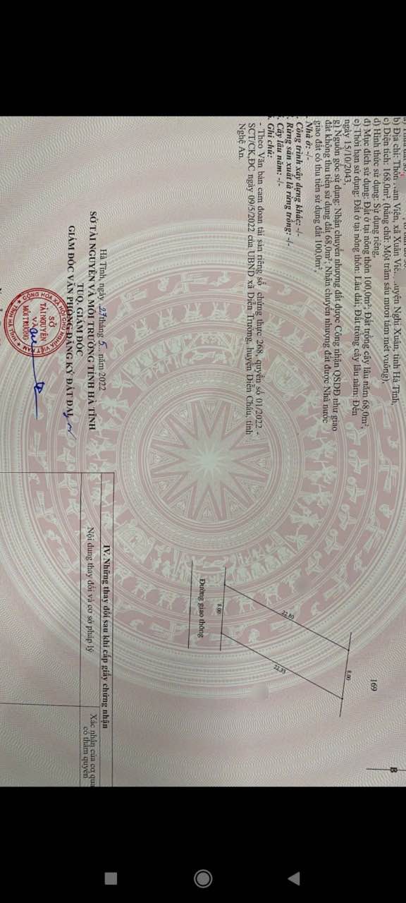 Đất nền Nghi Lộc 168m² gần KCN Gia Lách - Tiềm năng tăng giá vượt trội!