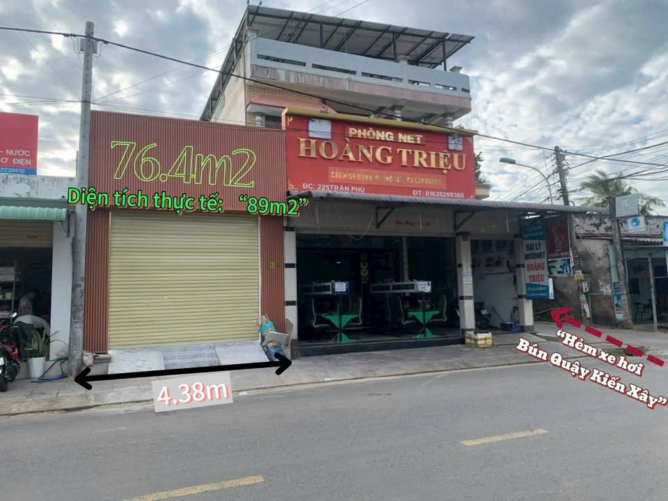 Nhà Phố Mặt tiền Trần Phú, Phú Quốc 89m² - Mặt tiền kinh doanh!