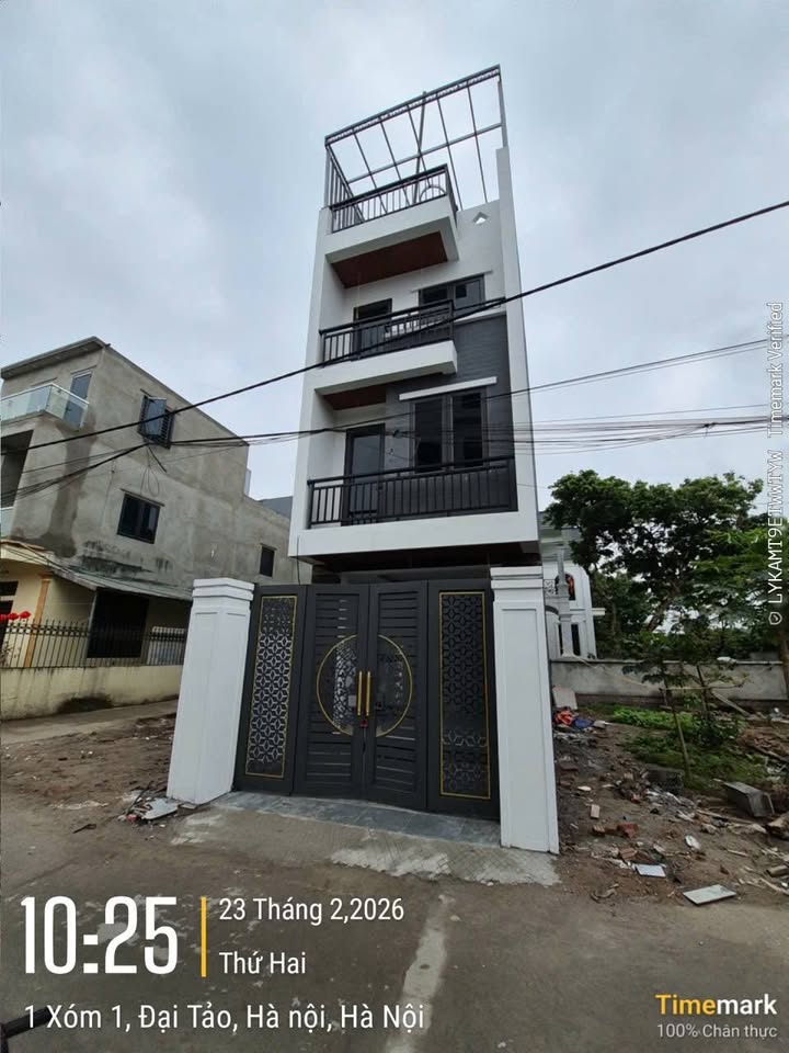 Nhà 3.5 Tầng Tân Phú - 57.4m² - 5.25 Tỷ - Oto Tải Tránh Nhau