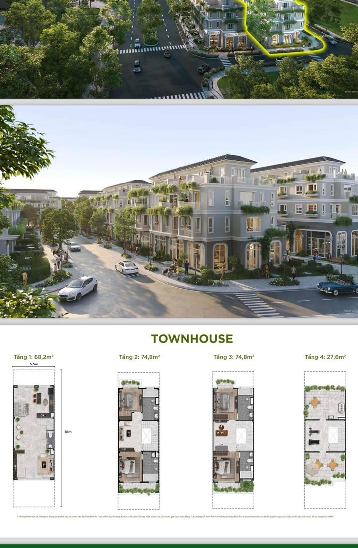 Nhà Phố 4 Tầng Central Bay Vinh - 96m² Hướng Tây, Giá Tốt