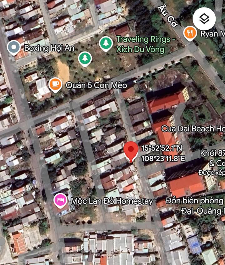 Đất nền Cửa Đại 100m² giá 2.9 tỷ - Sổ đỏ chính chủ, gần biển!