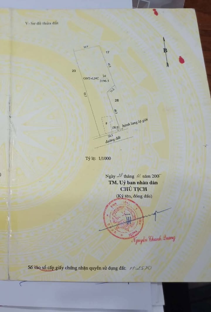 Đất Vườn 2000m² Bình Phước - Có Nhà Cấp 4, Mặt Tiền 20m