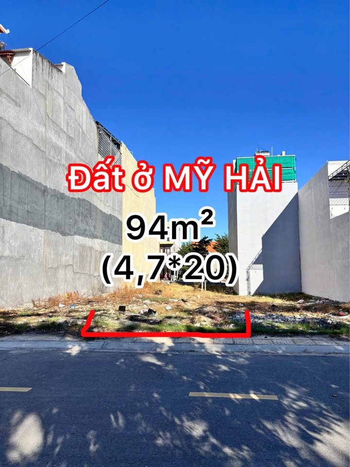 Đất Nền Mỹ Hải, Phan Rang - 94m² Ngay Sân Bóng, Gần Biển Bình Sơn