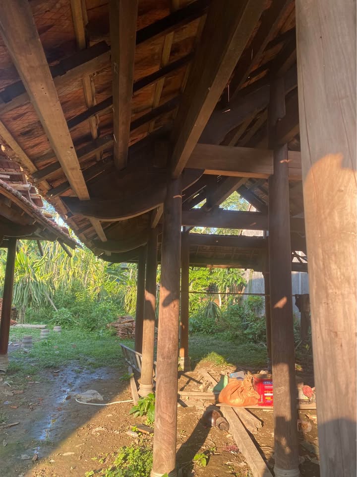 Bán Nhà Gỗ 3 Gian Lim & Dổi 54m² Hương Sơn - Giá Tốt Khai Xuân!