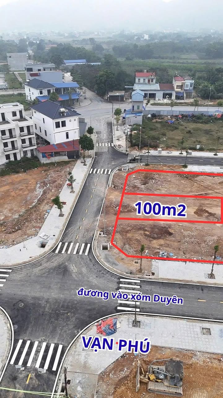 Đất nền KDT Vạn Phú Sông Công 100m² - Tiềm năng tăng giá vượt trội!