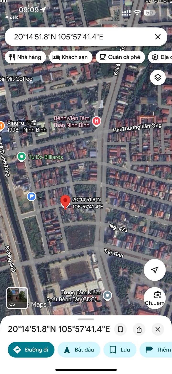 Đất nền Phố Lê Lợi, TP Hoa Lư 95m² - Tiềm năng tăng giá vượt trội!