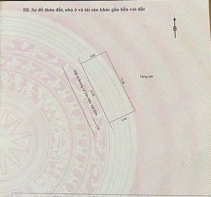 Nhà C4 60m² Kiệt Ô tô Lê Văn Hiến, Ngũ Hành Sơn - Giá 2.45 Tỷ