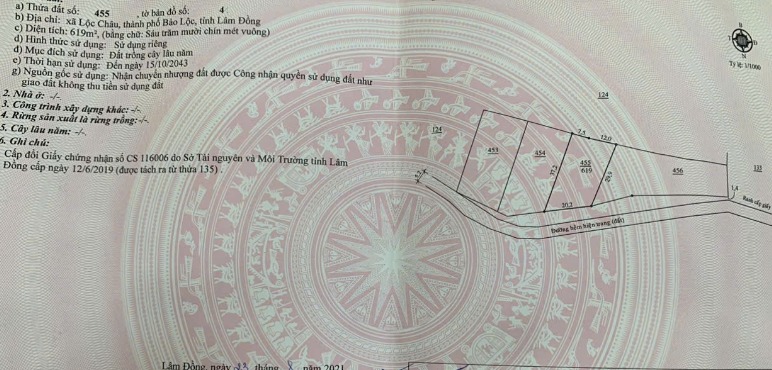 Đất nền Bảo Lộc 619m² view núi - Tiềm năng tăng giá!