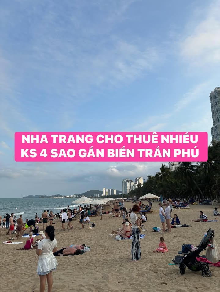 Cho thuê Khách sạn 4 sao Nha Trang - Sát biển, Pháp lý rõ ràng