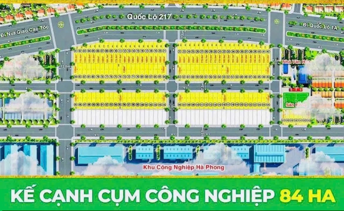 Đất nền Hà Trung 135m² giá 900 triệu - Sổ hồng sẵn, hạ tầng đẹp!