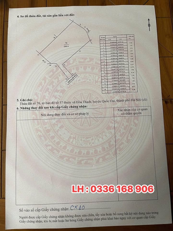 Đất nền Sóc Sơn 2393.4m² - Sổ đỏ chính chủ, tiềm năng lớn!