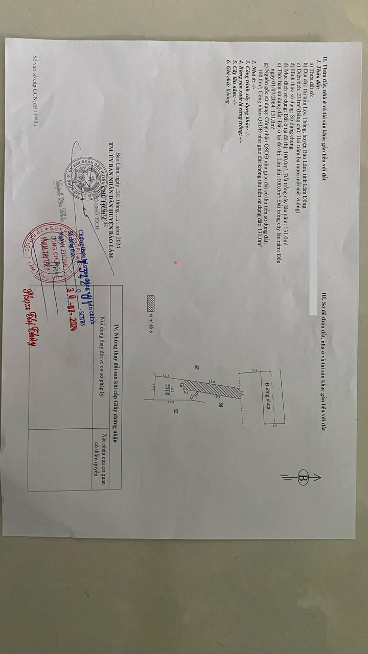 Nhà 100m² 4PN, Chính Chủ Bán Gấp Xã Bảo Lâm (Lộc Thắng cũ) - Giá Thỏa Thuận