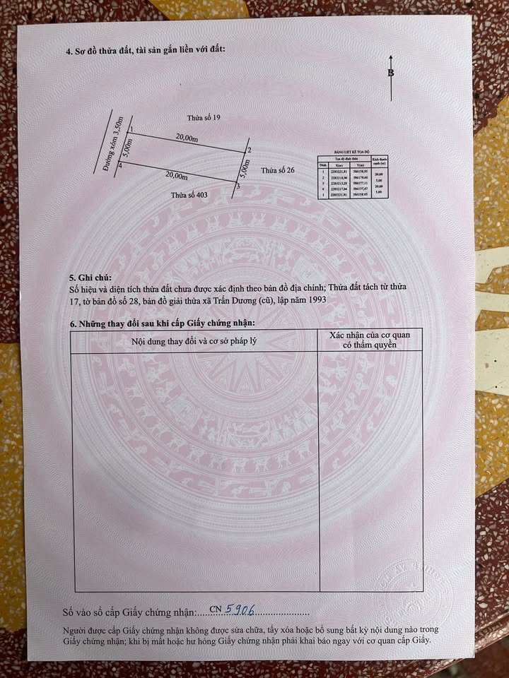 Đất nền Vĩnh Bảo Hải Phòng 100m² giá 1 tỷ - Sổ đỏ chính chủ