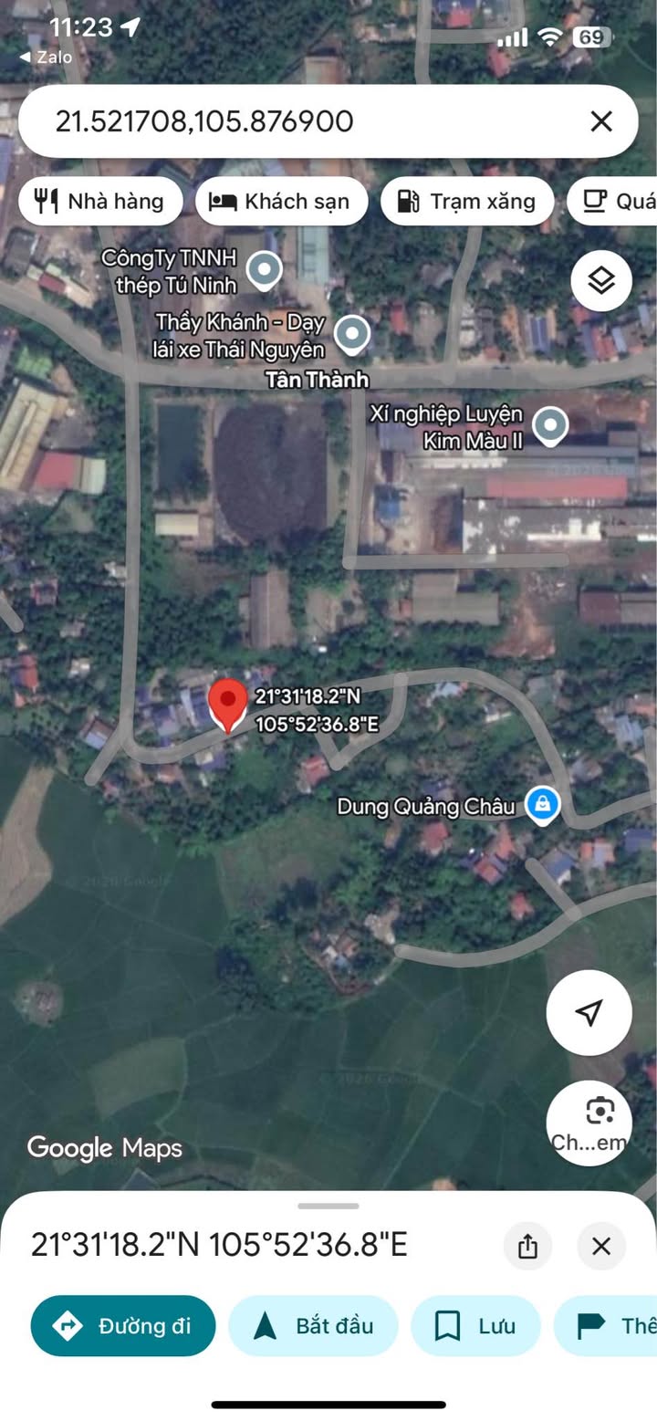 Đất nền Tân Thành, Thái Nguyên 80m² – Sổ đỏ chính chủ, xây dựng tự do!