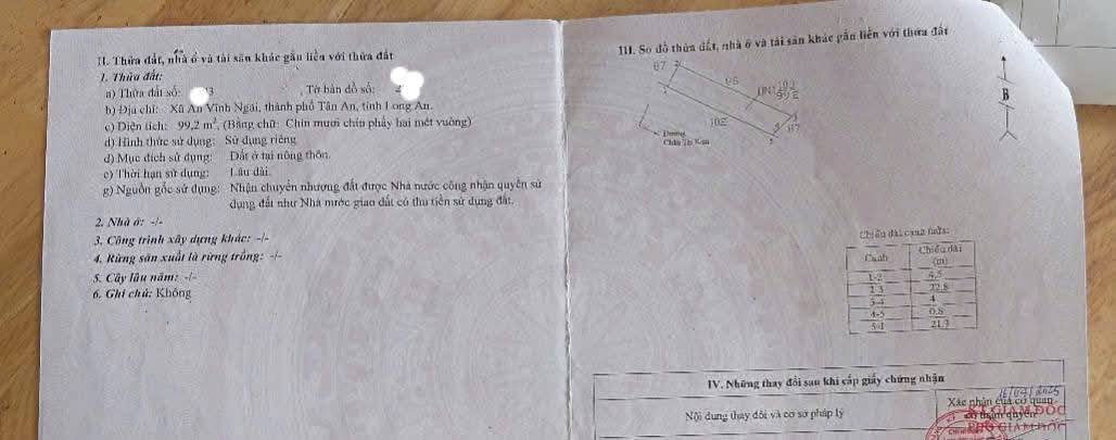 Nhà Riêng An Vĩnh Ngãi TP Tân An 90m² 880 triệu - Giá Tốt Hiếm Có!