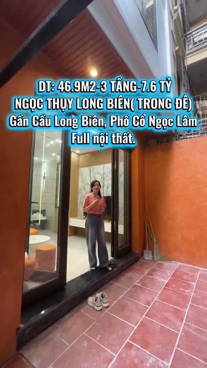 Nhà Ngọc Thụy Long Biên 46.9m² - Full nội thất, sẵn sàng ở ngay!