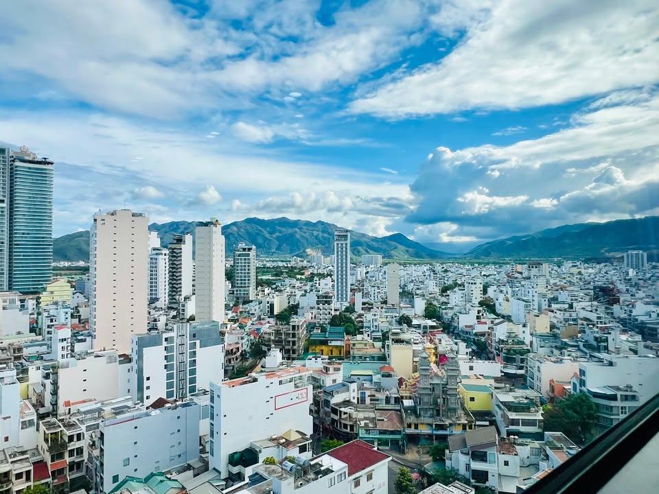 Căn hộ HUD Building Nha Trang 59.2m² giá 16 triệu – Tầng cao view thoáng!