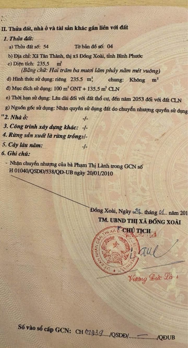 Nhà Chính Chủ Đồng Xoài 236m² - Gác Lửng 4PN, Sổ Sẵn