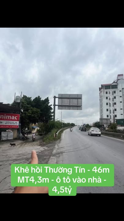 Nhà riêng Chân Cầu Khê Hồi, Thường Tín 46m² - Ô tô vào tận nhà!