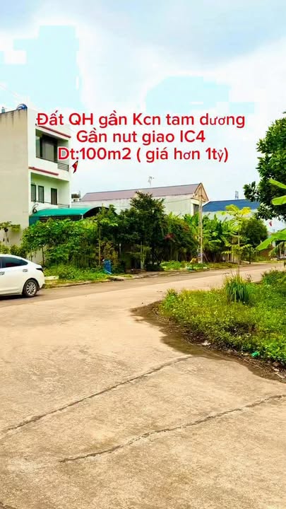 Đất nền Tam Dương 100m² - Tiềm năng tăng giá vượt trội!