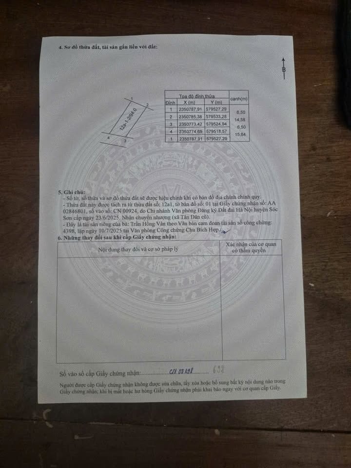 Đất Nền Tân Triều Thanh Trì 94m² - Sổ Đỏ Chính Chủ Giá Hơn 2 Tỷ!