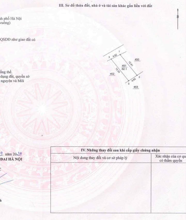 Bán đất 62m² tại Đông Anh, Hà Nội - Kinh doanh tốt, ô tô vào nhà