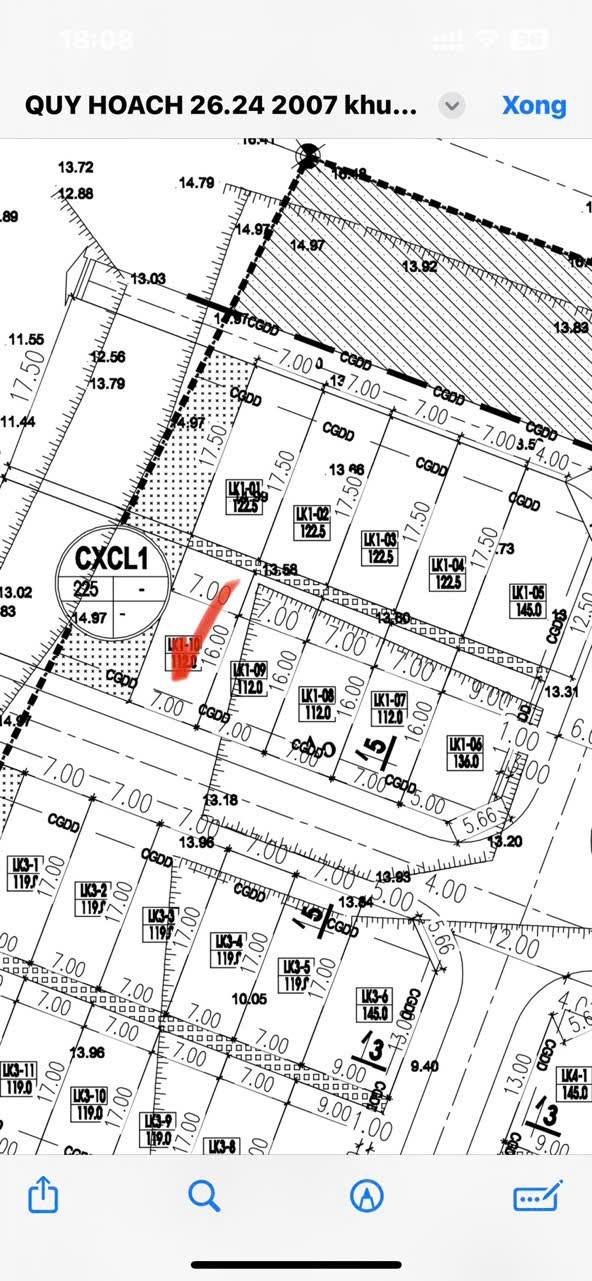 Bán đất nền 112m² mặt tiền 7m, sát QL32A, Tam Nông, Phú Thọ