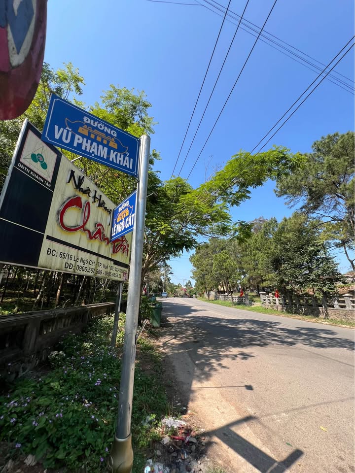 Đất nền Vũ Phạm Khải Huế 130m² - Tiềm năng tăng giá vượt trội!