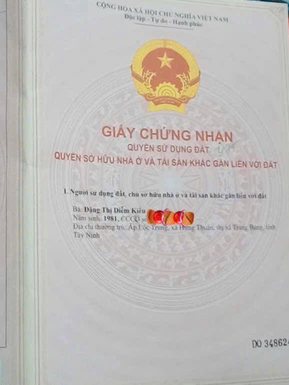 Đất nền Trảng Bàng 411m² chỉ 800 triệu - Đường to ô tô!