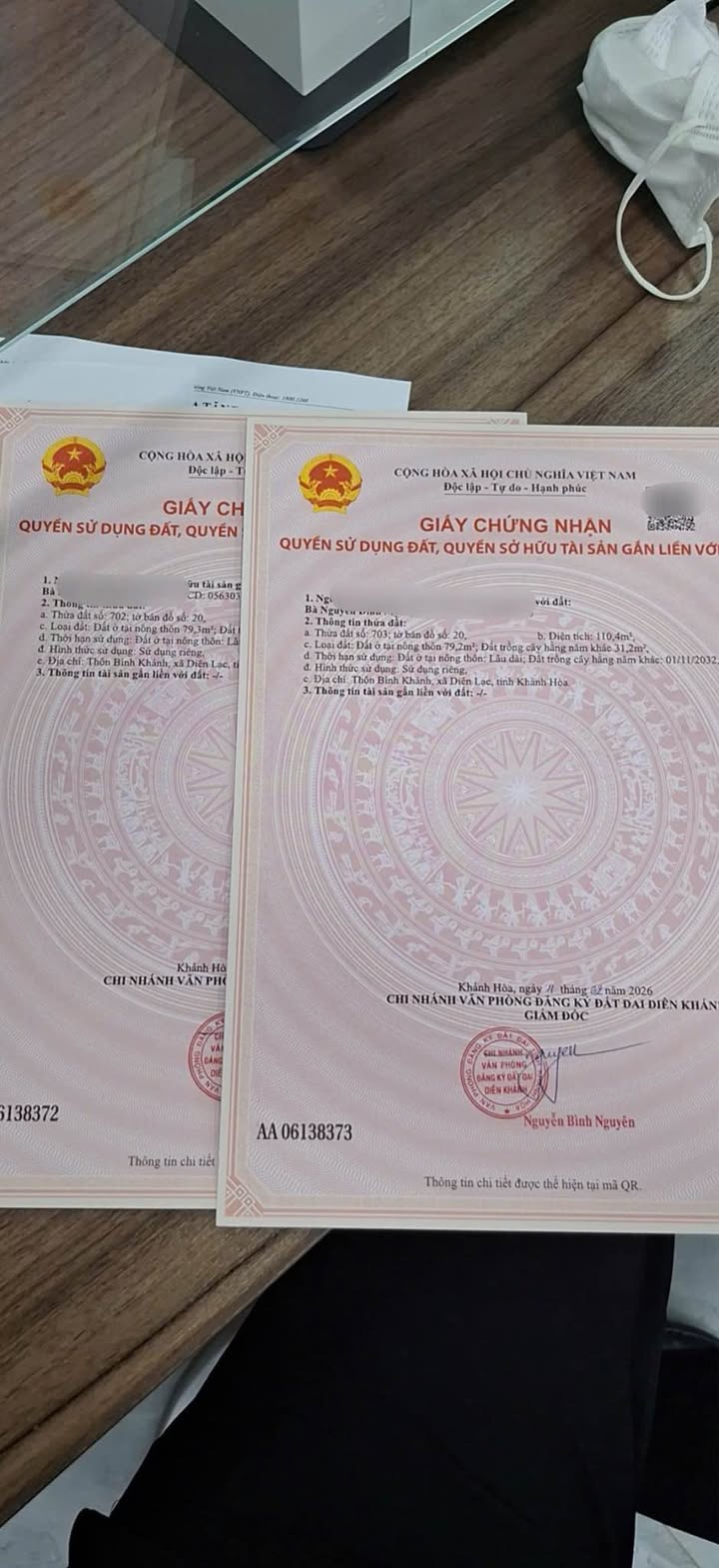 Đất nền Diên Lạc, Diên Khánh 110m² - Tiềm năng tăng giá vượt trội!