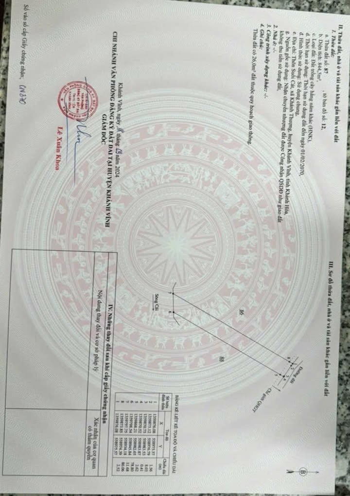 Đất vườn Khánh Thượng 844m² giá 299 triệu - Nghỉ dưỡng lý tưởng!