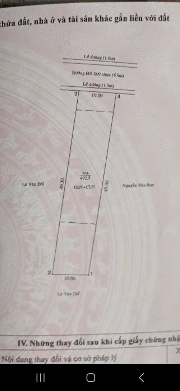 Mặt Tiền Kinh Doanh Đường Huỳnh Văn Lũy, Bình Dương - 492m² Thổ Cư Giá Tốt