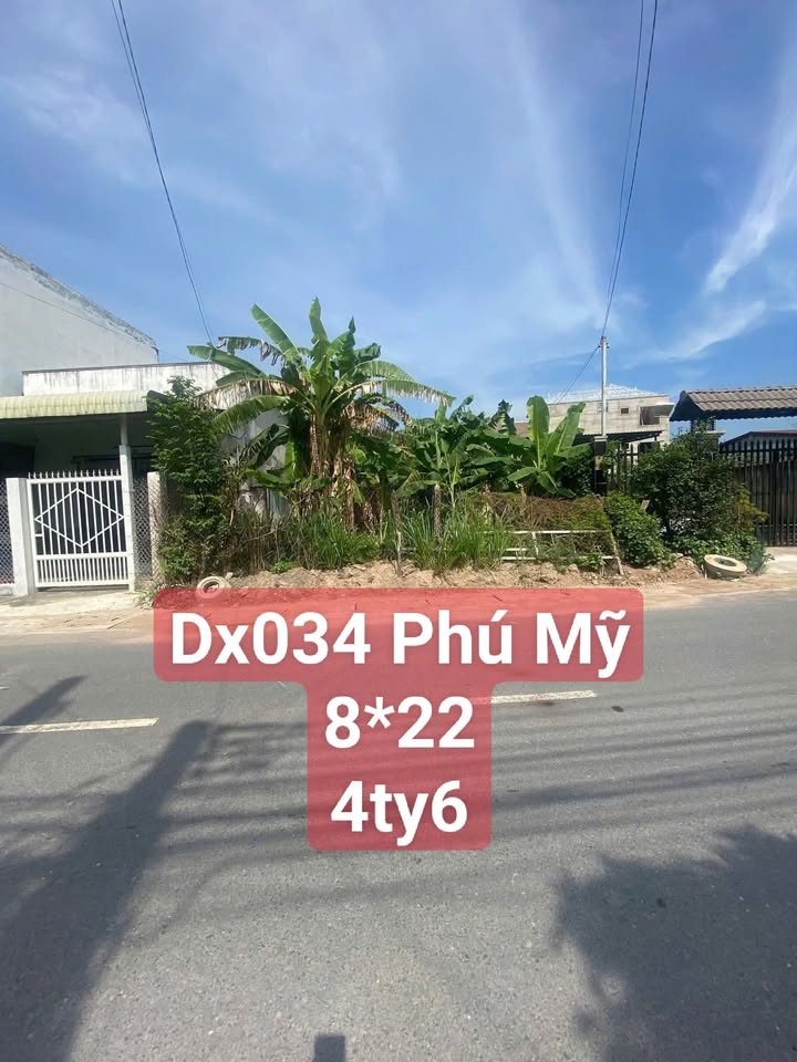 Đất nền Phú Mỹ 176m² giá 4.6 tỷ - Sổ đỏ chính chủ, đường nhựa 6m