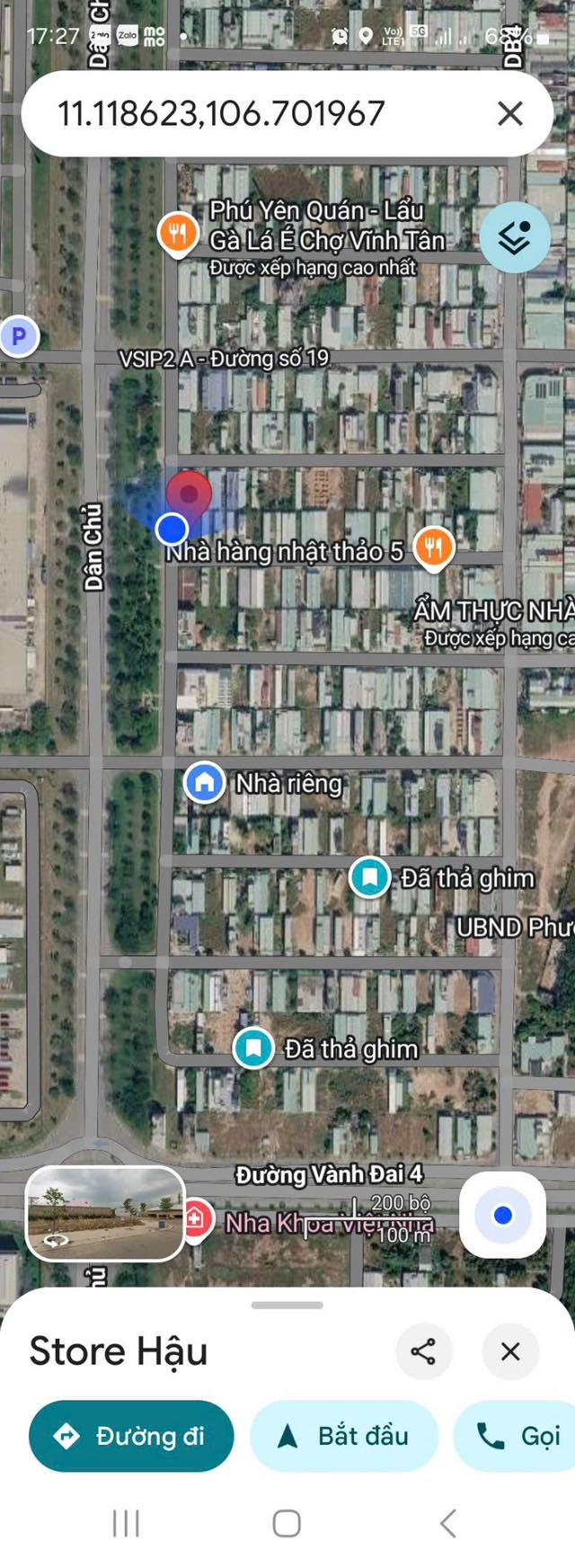 Cho thuê đất 2 mặt tiền Bàu Bàng 900m² - Vị trí đắc địa kinh doanh ngay!