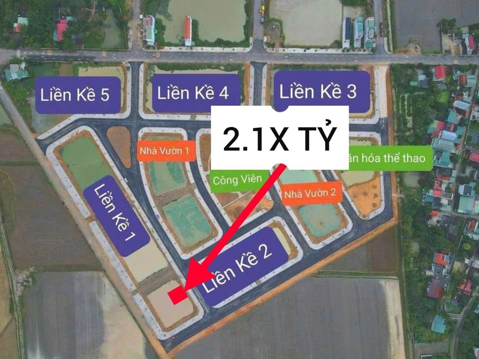 Đất đấu giá Đông Văn 100m² - Ngay KCN Thăng Long 650ha - 2.1 tỷ