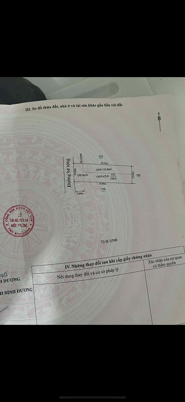 Bán Gấp Đất Vĩnh Tân 330m² (10x33m) - Giá Đầu Tư 3.1 Tỷ