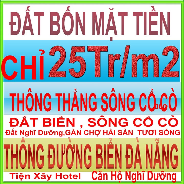 Đất nền Khu đô thị số 3 Đà Nẵng 151m2 4.95 tỷ - Sổ đỏ chính chủ