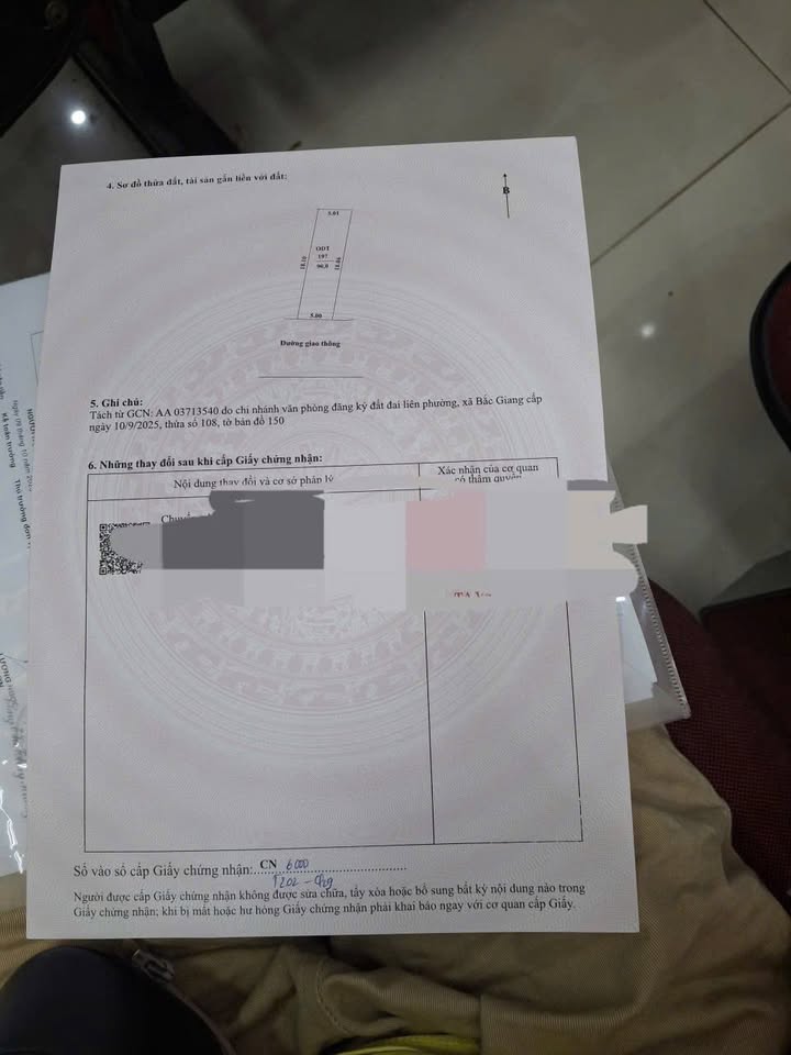 Đất nền Phường Tân An, Bắc Giang 90m² chỉ 1 tỷ - Tiềm năng tăng giá vượt trội!