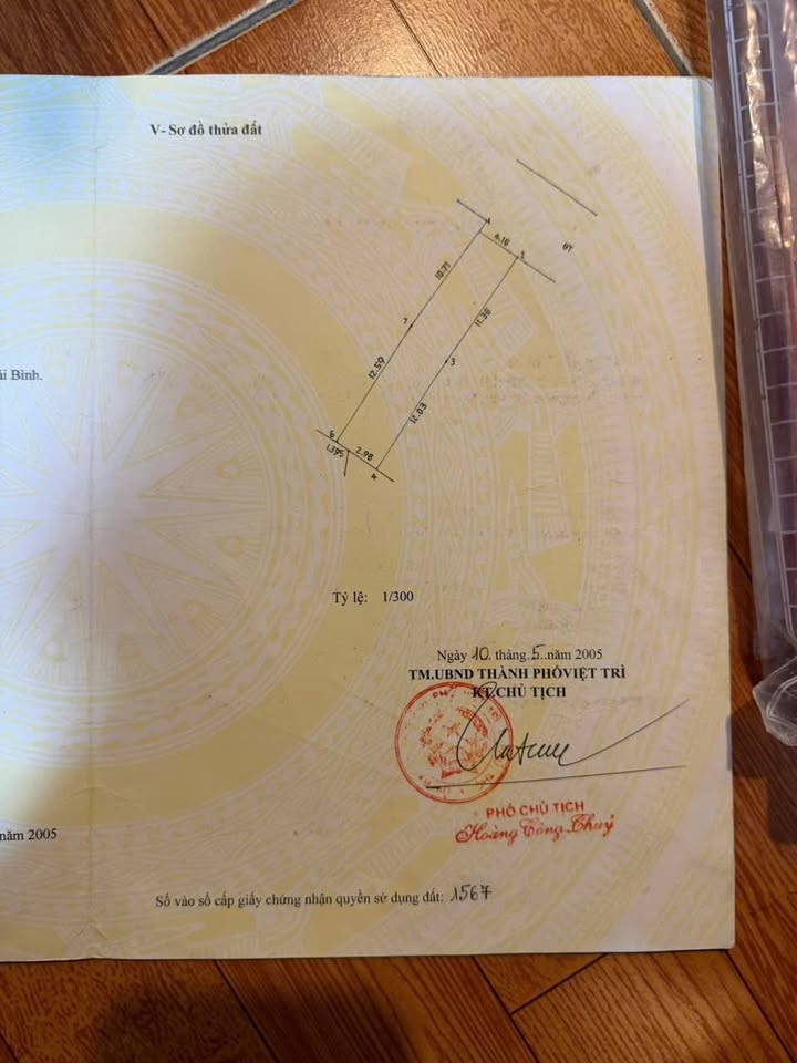 Đất nền Thanh Miếu, Việt Trì 103m² - Sổ đỏ chính chủ