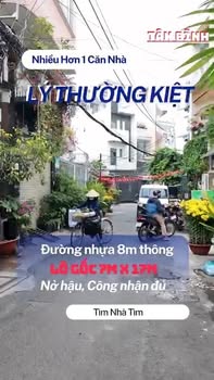 Nhà Lý Thường Kiệt Tân Bình 82m² 14.9 tỷ - Ô tô vào nhà