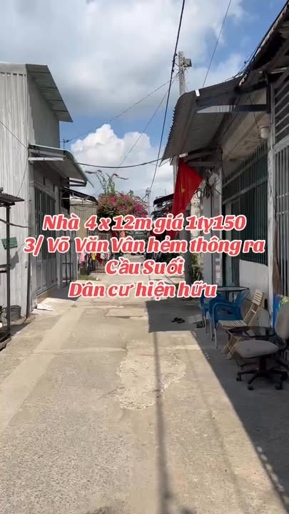 Bán nhà riêng Phú Xuân Nhà Bè 48m² - Vị trí đẹp hẻm thông thoáng!