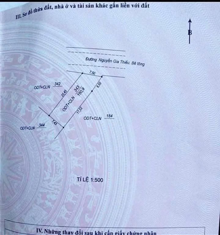 Đất nền mặt tiền Nguyễn Gia Thiều, Đồng Hới - 173m² - Giá 1.5 tỷ