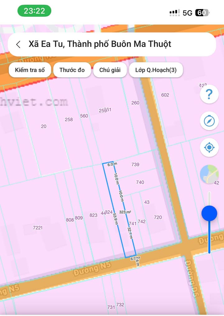 Đất nền Buôn Ma Thuột 300m² giá 1.5 tỷ - Pháp lý rõ ràng!