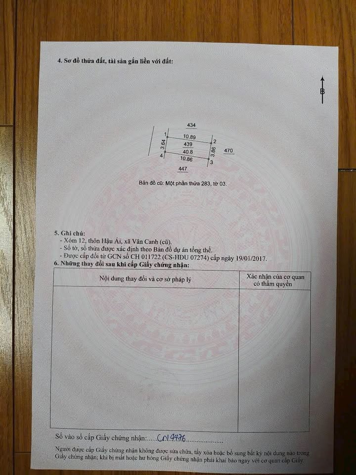 Đất Vân Canh Hoài Đức 41m² - Ngõ Thông Ô Tô - Giá Tốt