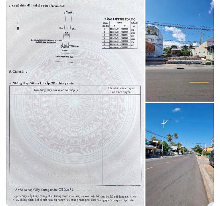 Đất TMDV Mặt Tiền Nguyễn Đình Chiểu, Mũi Né - 137m² Kinh Doanh Sầm Uất