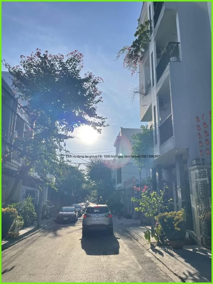 Bán đất tặng nhà C4 Lương Thế Vinh, Sơn Trà 97.2m² - Sát biển, full phòng trọ