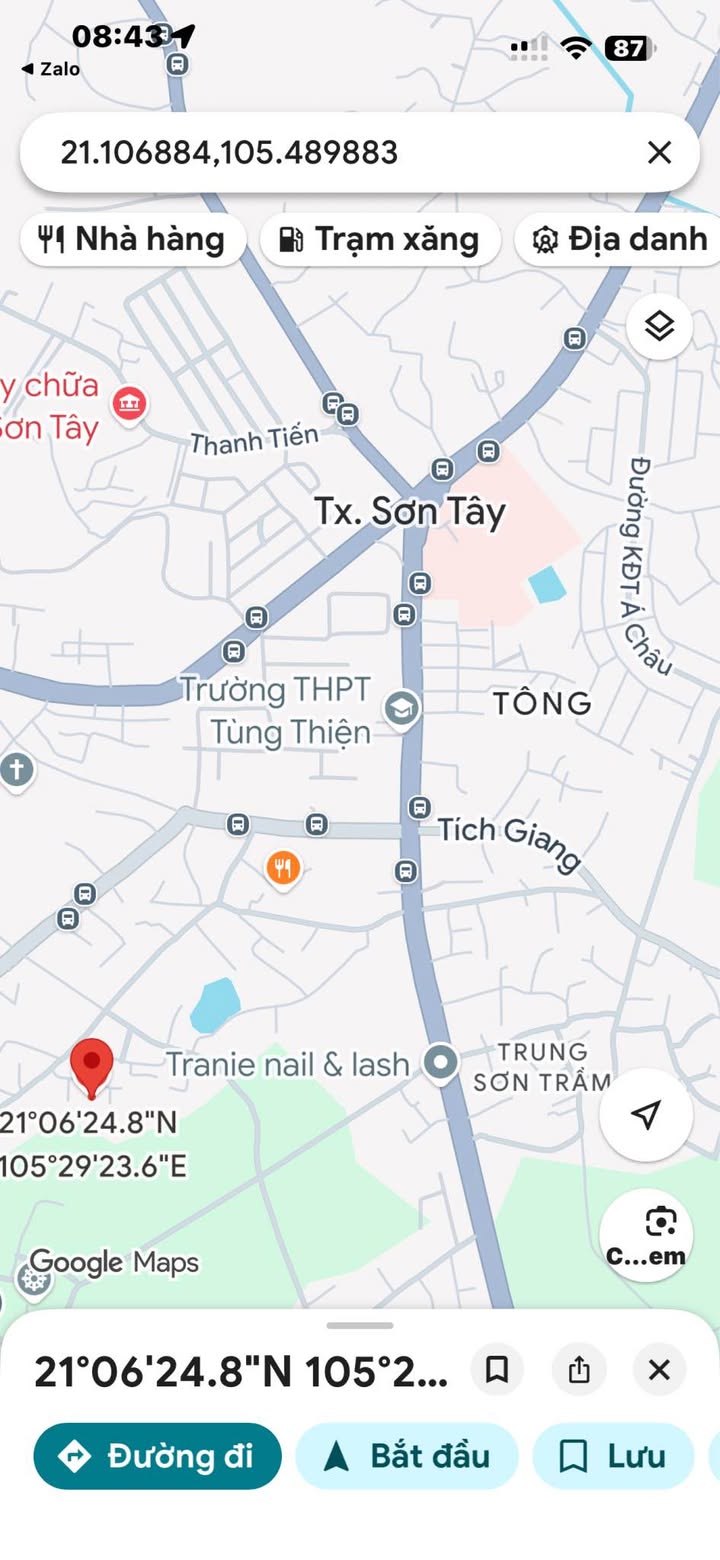 Đất nền Trung Sơn Trầm 83m² giá 1 tỷ - Sổ đỏ chính chủ!