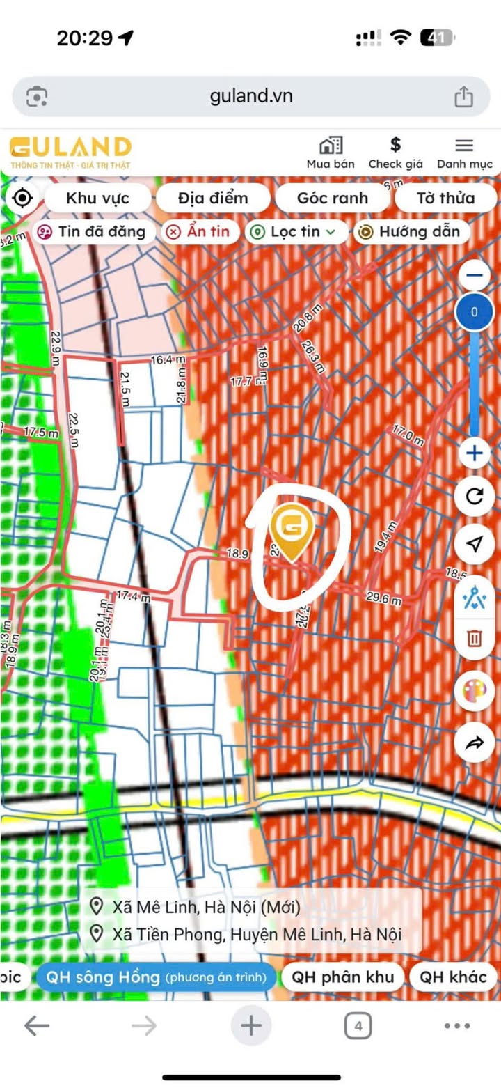 Đất Tráng Việt Mê Linh 50m² Sổ Đỏ Full Thổ Cư - Giá Đầu Tư