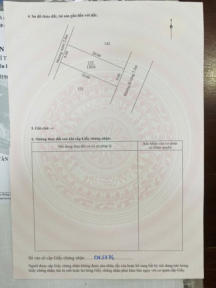 Đất nền 120m² Vịnh Mộc, Huế - Hướng Đông Nam, Sẵn Sổ Hồng
