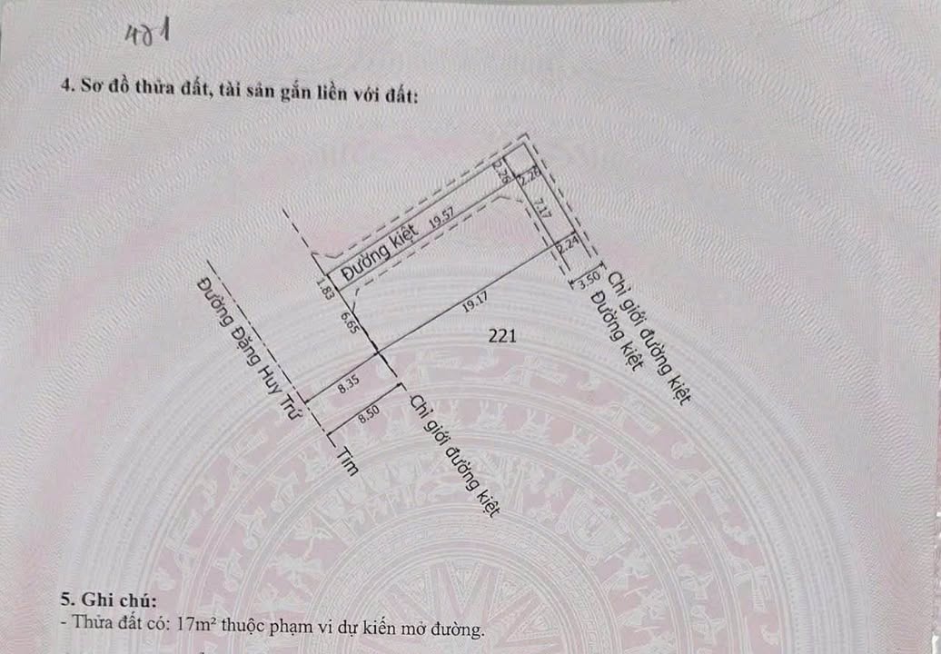 Nhà 3 Tầng Đặng Huy Trứ, Huế 133.8m² - Vị trí đẹp, 3 mặt tiền!